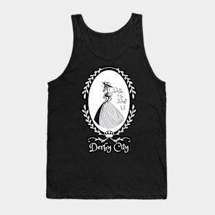 Derby City Collection: Belle of the Ball 3 (Black) Tank Top